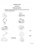 El juego al revés Lección 15