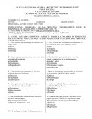 UN EJEMPLO DE UN EXAMEN CIENCIAS I bloque I