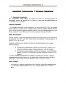 Seguridad: “Aplicaciones Y Sistemas Operativos”