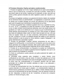 Principios tributarios: Explicar principios constitucionales