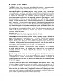 Actividad: en piel propia. Reflexión sobre los estereotipos, prejuicios y la exclusión social