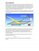 Efecto fotoeléctrico.ESPECTO ELECTROMACNETICO