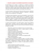 Describir y comparar las actividades de aprovisionar y de comprar