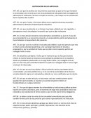 Oso polar JUSTIFICACION DE LOS ARTICULOS