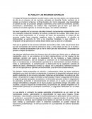 El paisaje y los recursos naturales