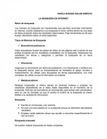LA BÚSQUEDA EN INTERNET. Página 1