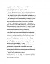 Color Me RadTM Asunción de Riesgos y Atención de Riesgos Renuncia y Liberación de Reclamaciones. Página 1