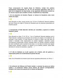 En los proyectos de Iniciativa Popular, la Cámara de Senadores actúa como cámara de origen.