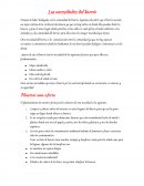 Las nececidades del barrio