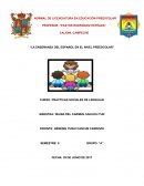 La enseñanza del español en el nivel preescolar