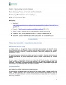 Tema de Lso primeros años de vida