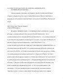 LA CONSTITUCIONALIZACIÓN DEL DERECHO ADMINISTRATIVO -	UN IMPERATIVO EN BOLIVIA -