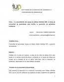 La consolidación del equipo de aldeas infantiles SOS, a través de comunidad de aprendizaje, para facilitar la resolución de problemas cotidianos