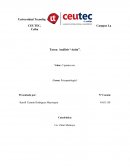 Tarea: Análisis “Anita”. Psicopatología I