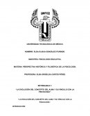 PERSPECTIVA HISTÓRICA Y FILOSÓFICA DE LA PSICOLOGÍA