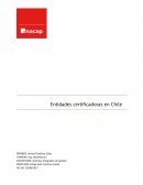 Entidades certificadoras en Chile