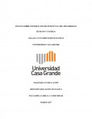 ENSAYO SOBRE ENFOQUE SOCIOCONTEXTUAL DEL DESARROLLO HUMANO Y FAMILIA