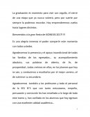 FLOSAS ACTO DE EGRESADOS