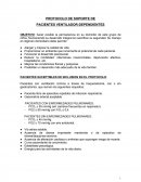 PROTOCOLO DE SOPORTE DE PACIENTES VENTILADOR-DEPENDIENTES