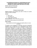 LOS DIFERENTES ENFOQUES DE LA RESPONSABILIDAD SOCIAL UNIVERSITARIA FRENTE A ESCENARIOS DE CRISIS COMO TERREMOTOS, INUNDACIONES, ERUPCIÓN DE VOLCANES