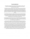 Funcionalismo ensayo