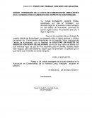 Modelo de Solicitud(PUESTO DE TRABAJO)