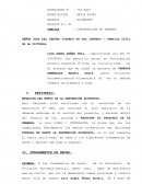 Modelo de contestación de demanda de filiación y alimentos