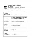 Características del Adulto en Situación de Aprendizaje