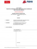 PROYECTO DE REMODELACION Y AMPLIACION LOCALES COMERCIALES