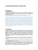 Actividades de repaso y ampliación. El contrato de trabajo