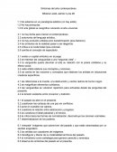 Resumen, sintomas del arte contemporaneo