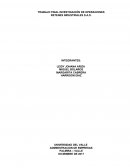 Como es que se da un Investigacion de operaciones