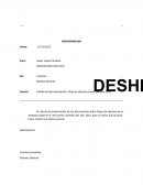 Pedido de documentación- Flujo de efectivo primer periodo 2015