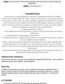 Eje transversal: Practicas del Lenguaje, Ciencias Sociales, Ciencias Naturales, Matemática.