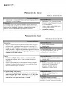 Ejempo de planificación