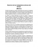 Derechos de los trabajadores historia (México)