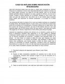 CASO DE ANÁLISIS SOBRE NEGOCIACIÓN INTEGRADORA