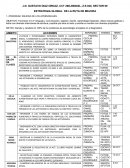 Estrategia global de mejora preescolar