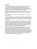 Creatividad En mi cuarto es el lugar adecuado con poca luz y música suave me concentro para ser creativo.