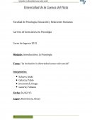 La Inclusión: la diversidad como valor social