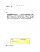 TRABAJO ESTADISTICA
