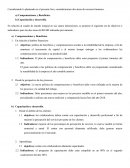 Considerando lo planteado en el presente foro, consideraremos dos áreas de recursos humanos