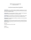 REGLAMENTO GENERAL DE LA LEY DEL SEGURO SOCIAL