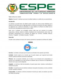 Software de calidad. Página 1