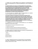 Explique con sus propias palabras de que depende el comportamiento de fase de los hidrocarburos en un reservorio petróleo-gas y como se describe