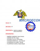 Proyecciones Macroeconómicas