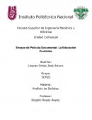 ENSAYO PELICULA LA EDUCACION PROHIBIDA