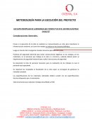 METODOLOGÍA PARA LA EJECUCIÓN DEL PROYECTO GLR SAPG REEMPLAZO DE LUMINARIAS QUE TIENEN IP 45 EN EL SISTEMA ELÉCTRICO DAULE GT