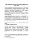 Ensayo literario sobre la Historia de la música en el siglo XX de 1900-1940