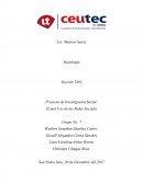 Proyecto de Investigación Social- El mal Uso de las Redes Sociales